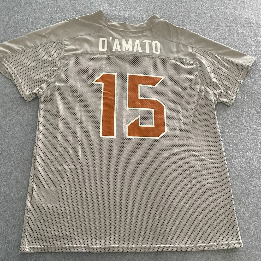 Nike Dri-Fit Youth XXL University of Texas Longhorns Football Jersey‎ #15 Damato